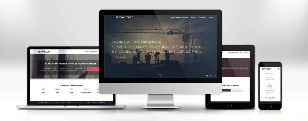 Envico Mobile-First Website